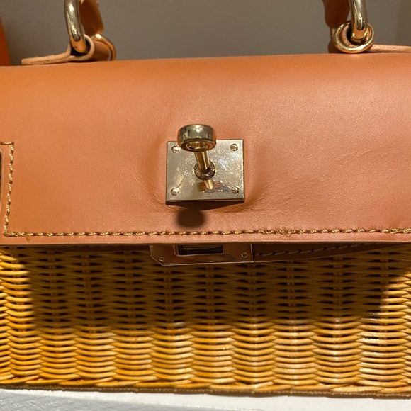 SERPUI NWT Justine interwoven mini bag - Picture 6 of 6